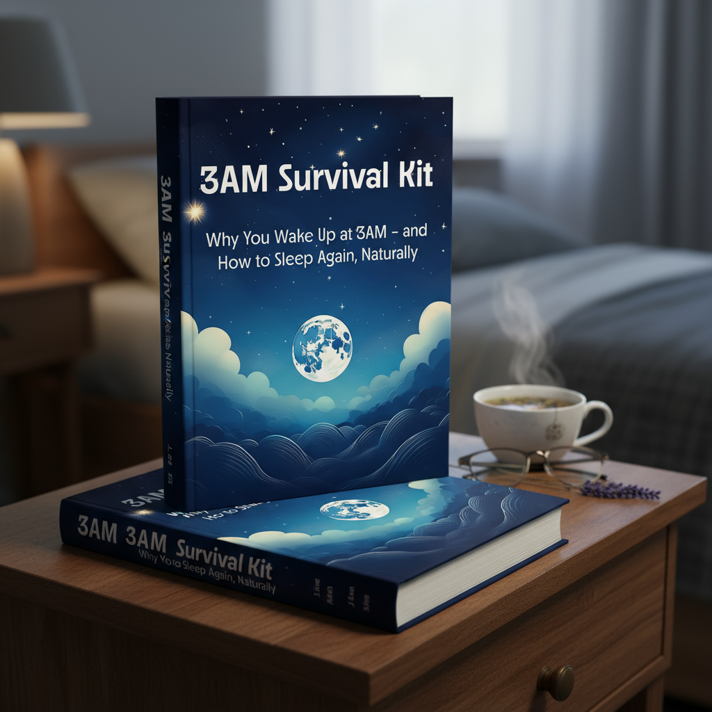 3AM Survival Kit: Why You Wake Up at 3AM – and How to Sleep Again, Naturally